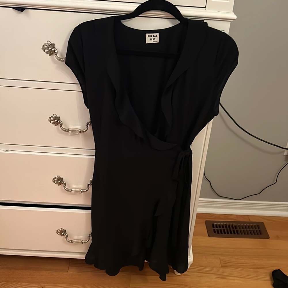Sunday best wrap dress
